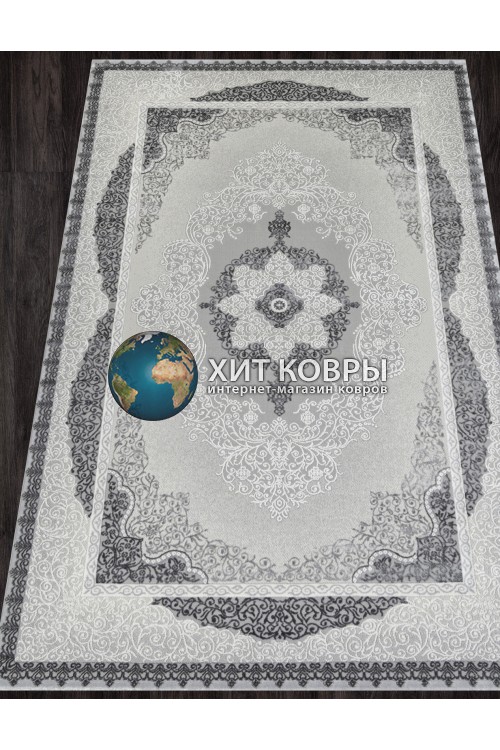 Турецкий ковер Нэнси 074 Серый